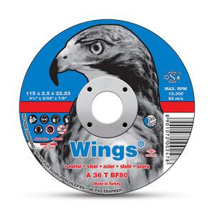 Disques a Tronçonner METAL ( WINGS )